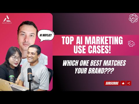 Ai-Pod Eps. 13: Top AI Marketing Use Cases: Which One Best Matches Your Brand??? [Video]