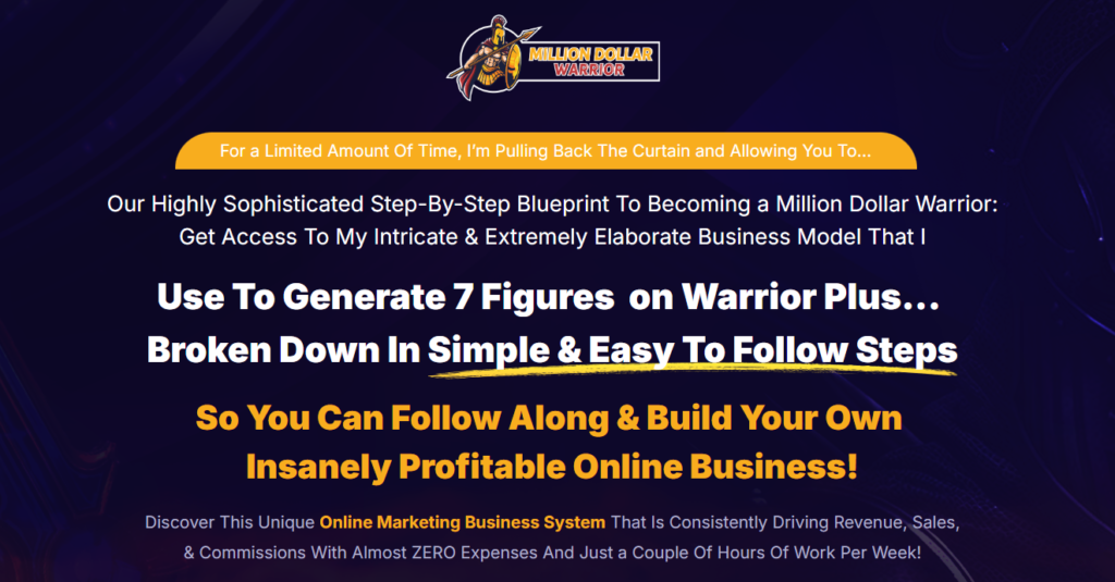 Million Dollar Warrior 2 Review  The Wolf Of Online Marketing [Video]