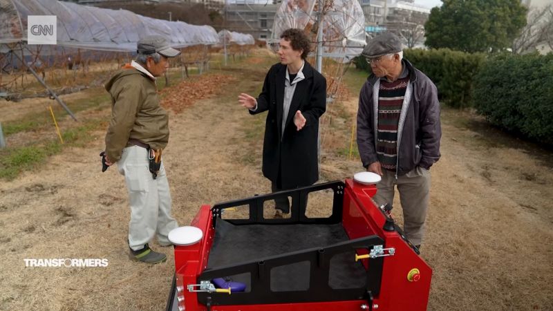 This farming robot could be the future of agriculture in Japan [Video]