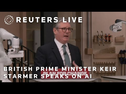 LIVE: British Prime Minister Keir Starmer gives speech on AI [Video]