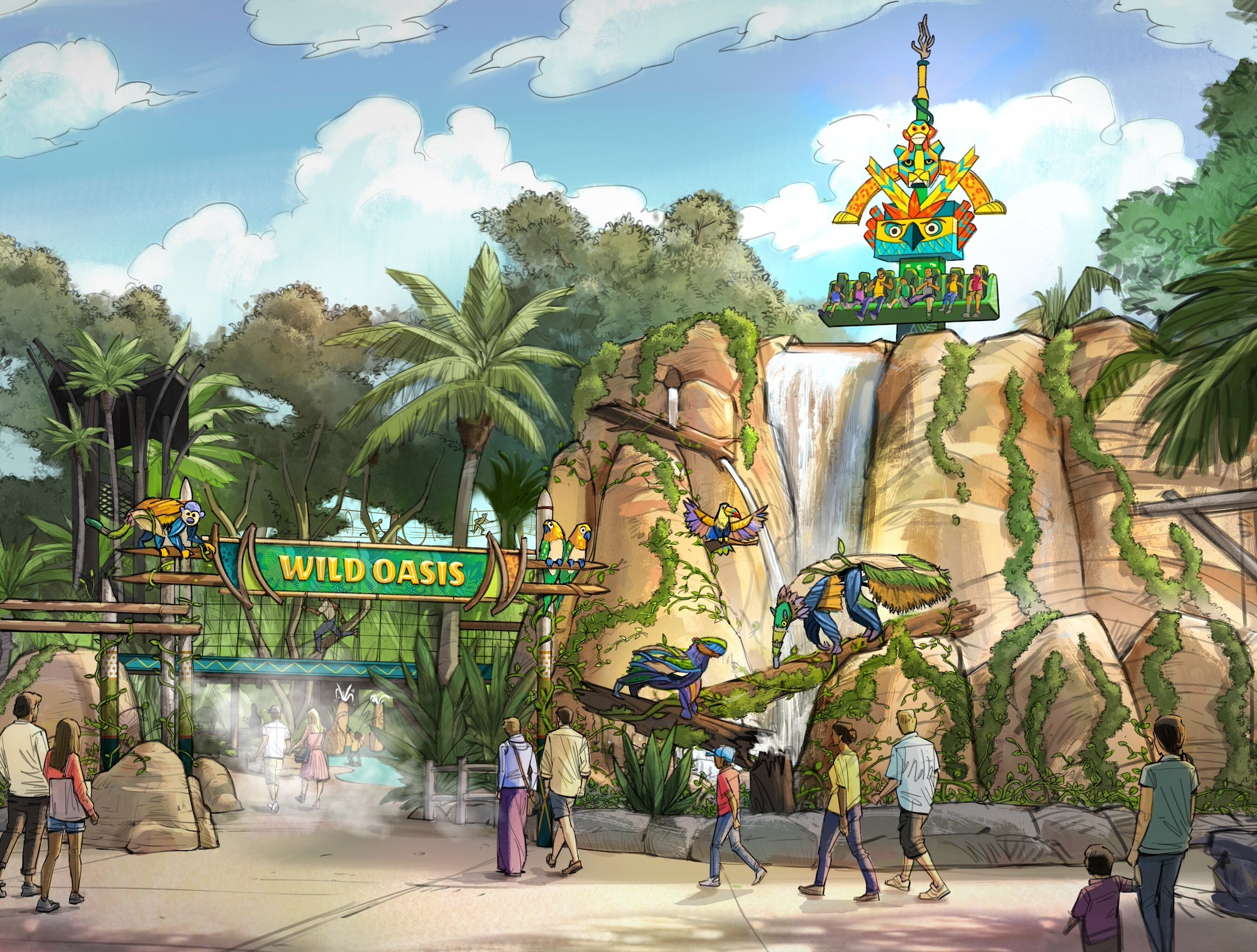 Busch Gardens parks adding new family coaster, realm [Video]