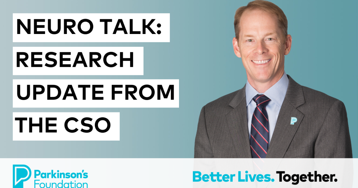 Neuro Talk: Research Update from The CSO [Video]