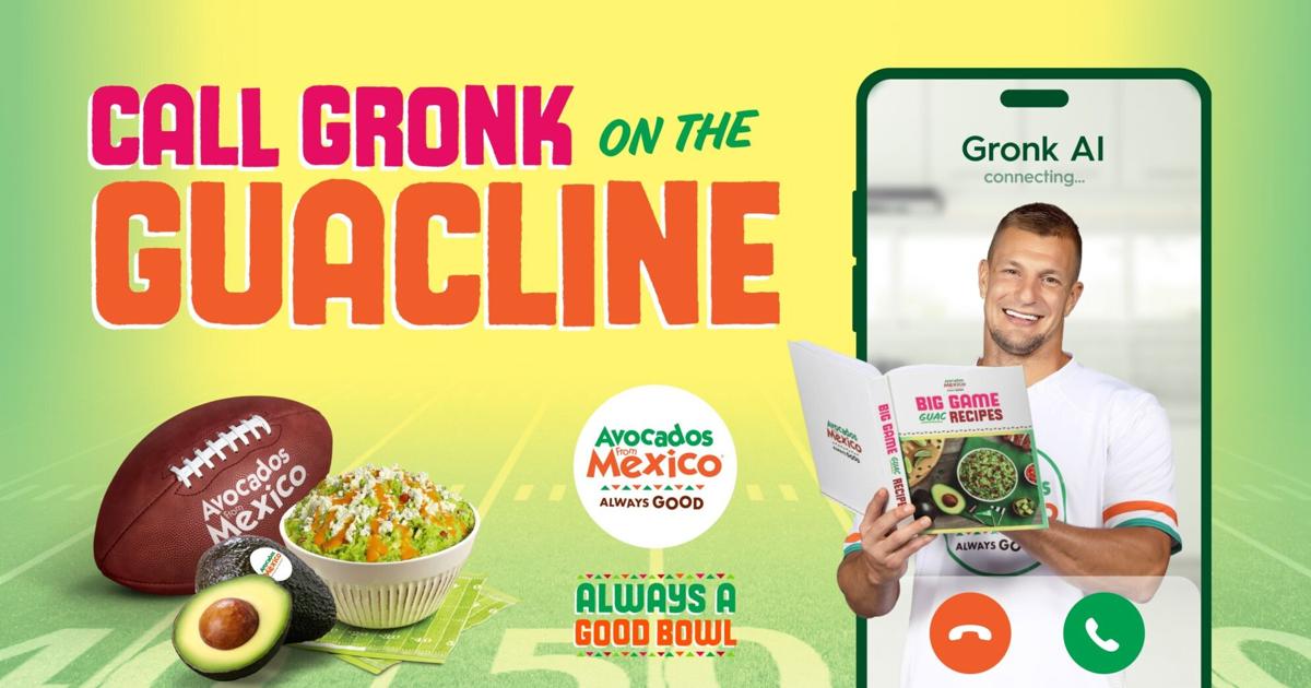 Avocados From Mexico and Rob Gronkowski Bring the Good Times — and the Guacamole — to Game Day with New Guacline AI Experience | PR Newswire [Video]