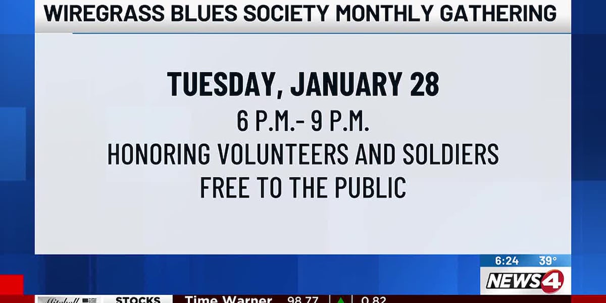 Wiregrass Blues Society honoring soldiers [Video]