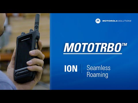 Motorola MOTOTRBO Ion Smart Radio Airwave Communications Motorola Two Way Radio Dealer Serving CA and AZ. [Video]