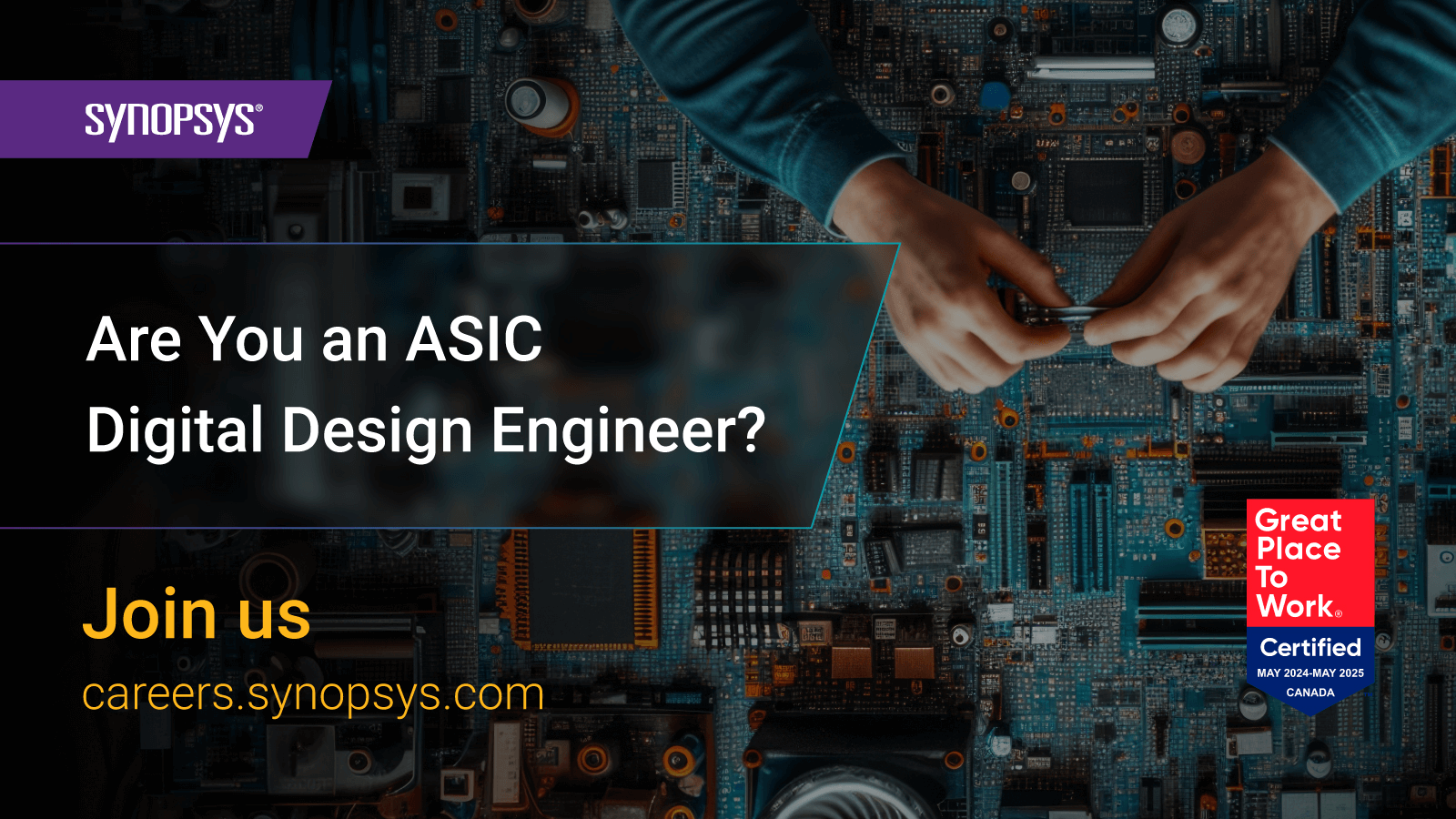 ASIC Digital Design, Engineer at Synopsys [Video]