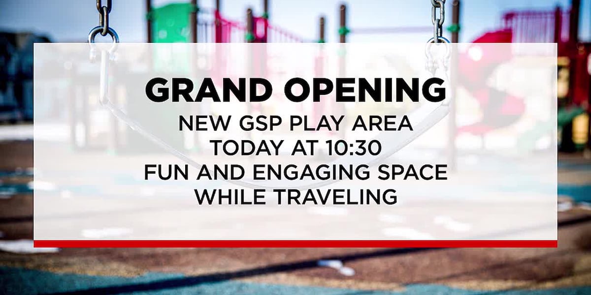 GSP airport introduces new play area for young travelers [Video]