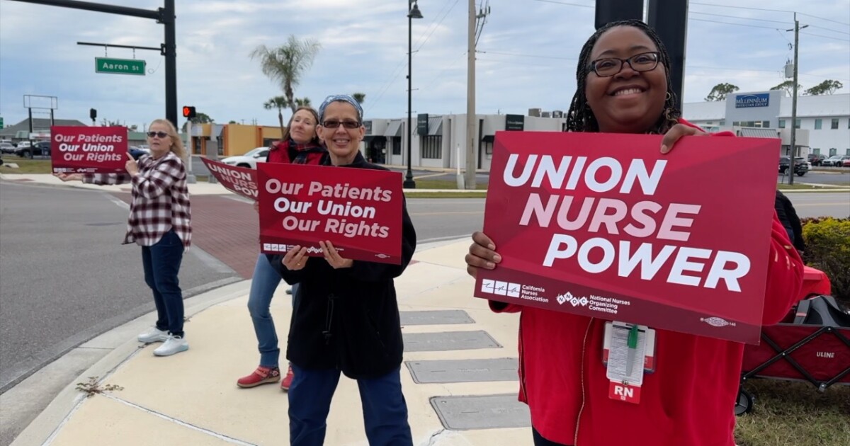 Port Charlotte nurses participate in nationwide protest against AI in healthcare [Video]