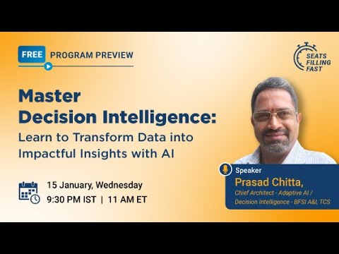 Decision Intelligence | Artificial Intelligence Decision Making | Generative AI | Simplilearn [Video]