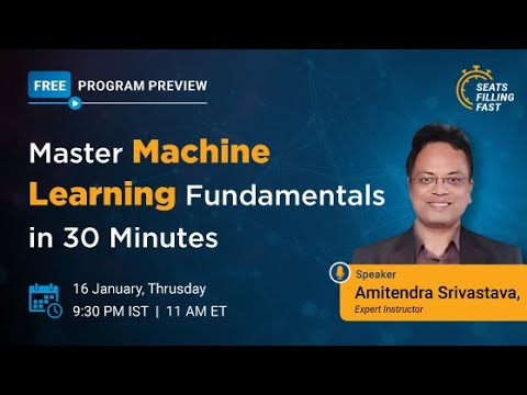 Machine Learning Fundamentals in 30 Minutes | AI and Machine Learning Tutorial | Simplilearn [Video]