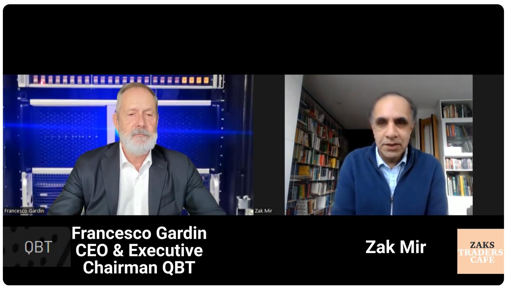 Zak Mir talks to Francesco Gardin, CEO & Executive Chairman of Quantum Blockchain Technologies Plc [Video]