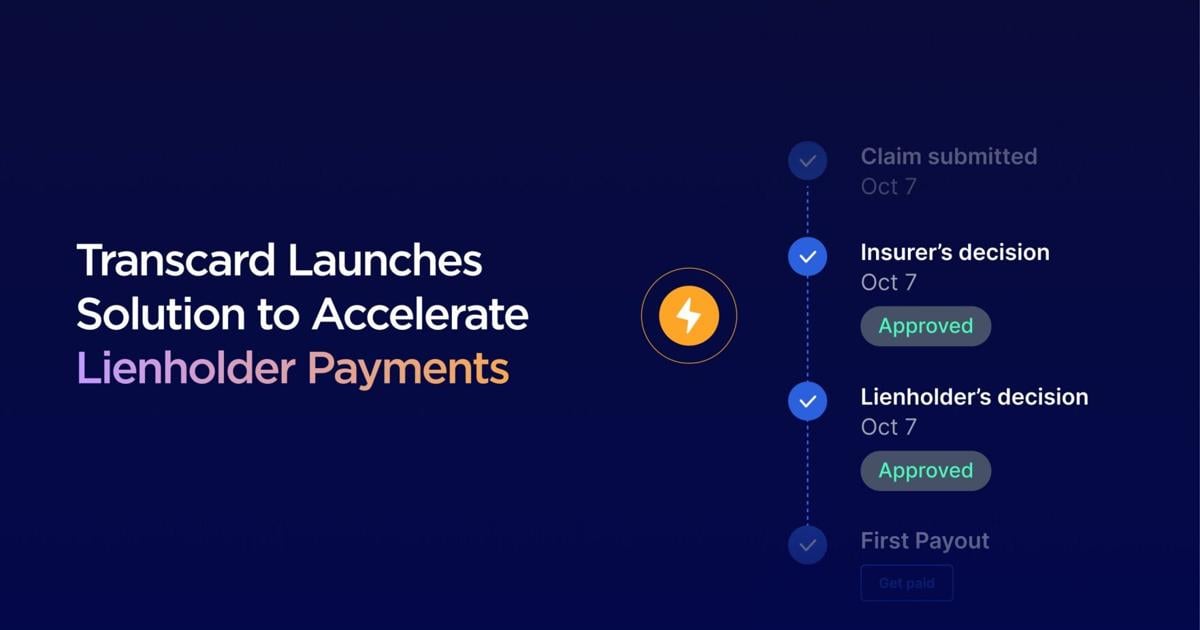 Transcard Announces Payment Solution That Accelerates Lienholder Endorsement and Payment Disbursement | PR Newswire [Video]